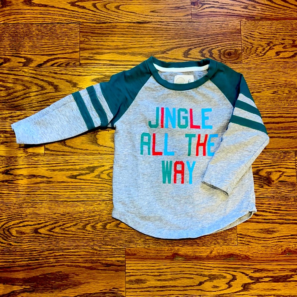 Peek Kids holiday shirt, size 2-3
